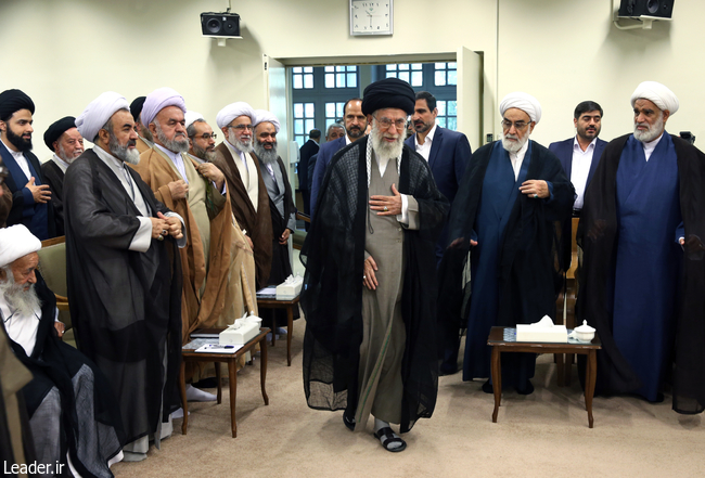 رهبر معظم انقلاب اسلامی در دیدار رئیس و نمایندگان مجلس خبرگان: